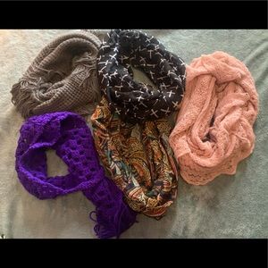 Infinity Scarves - Bundle of 5